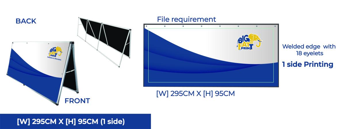 Aluminium A-Board - Machine