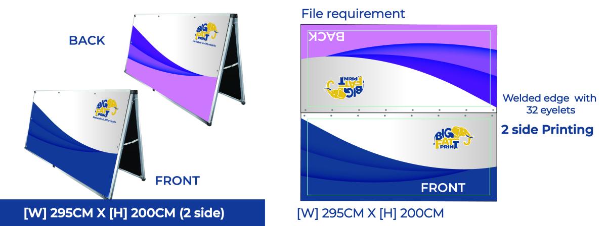 Aluminium A-Board - Machine