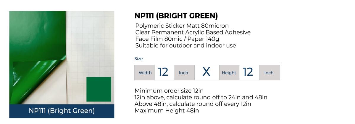 Colour Vinyl - Material