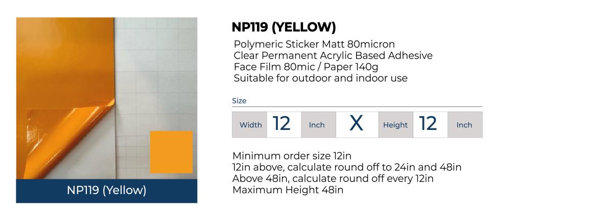 Colour Vinyl - Material