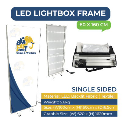LED Lightbox Frame