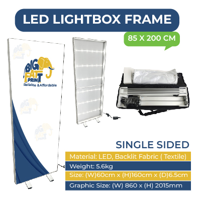 LED Lightbox Frame