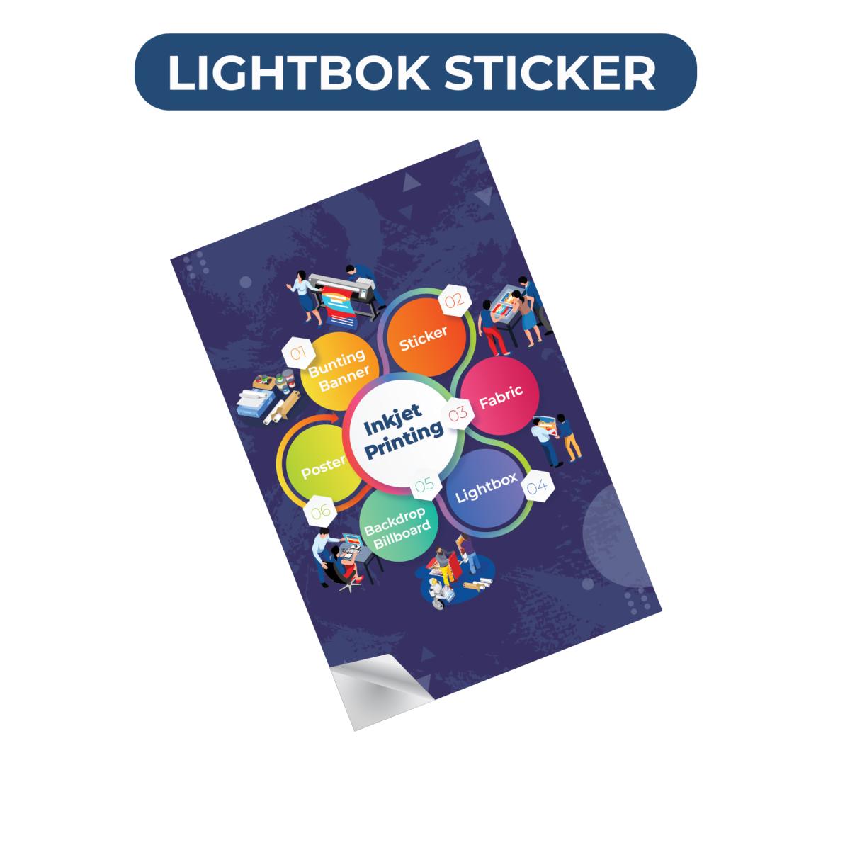 Lightbox Sticker