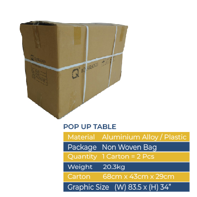 Pop-Up Table