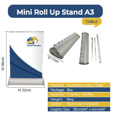 Roll-Up Stand