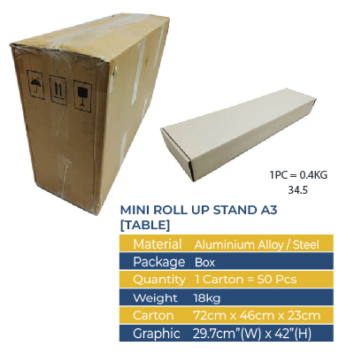 Roll-Up Stand