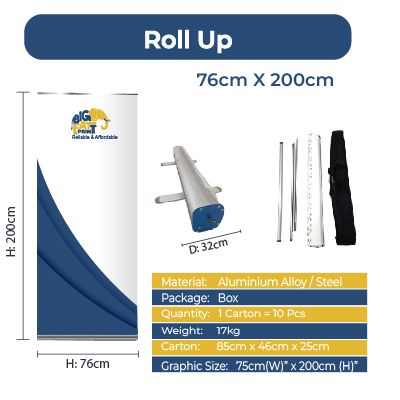 Roll-Up Stand