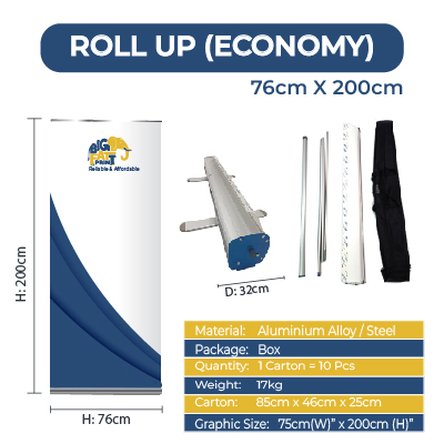 Roll-Up Stand