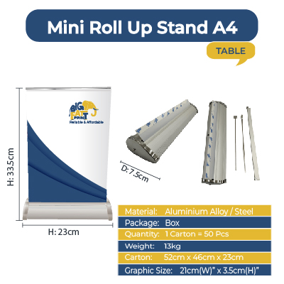 Roll-Up Stand