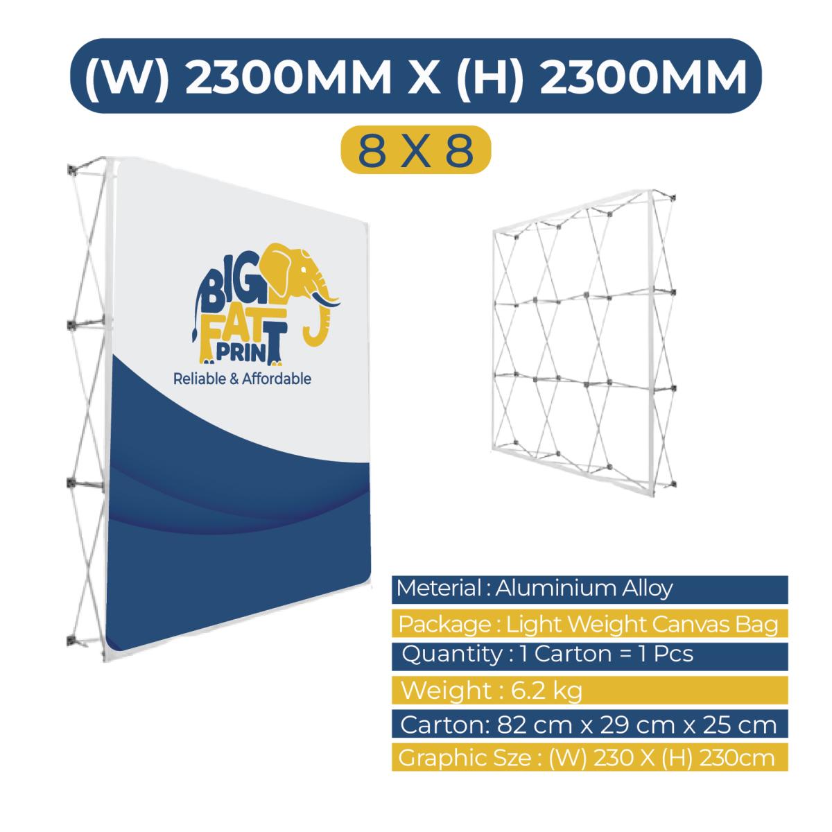 Tension Fabric Backdrop