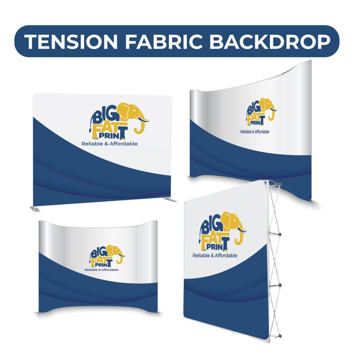Tension Fabric Backdrop